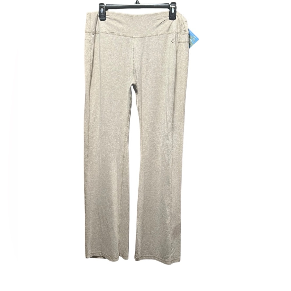 Coolibar NWT Sun Protection Tan‎ Lightweight Yoga Pants Size Large
